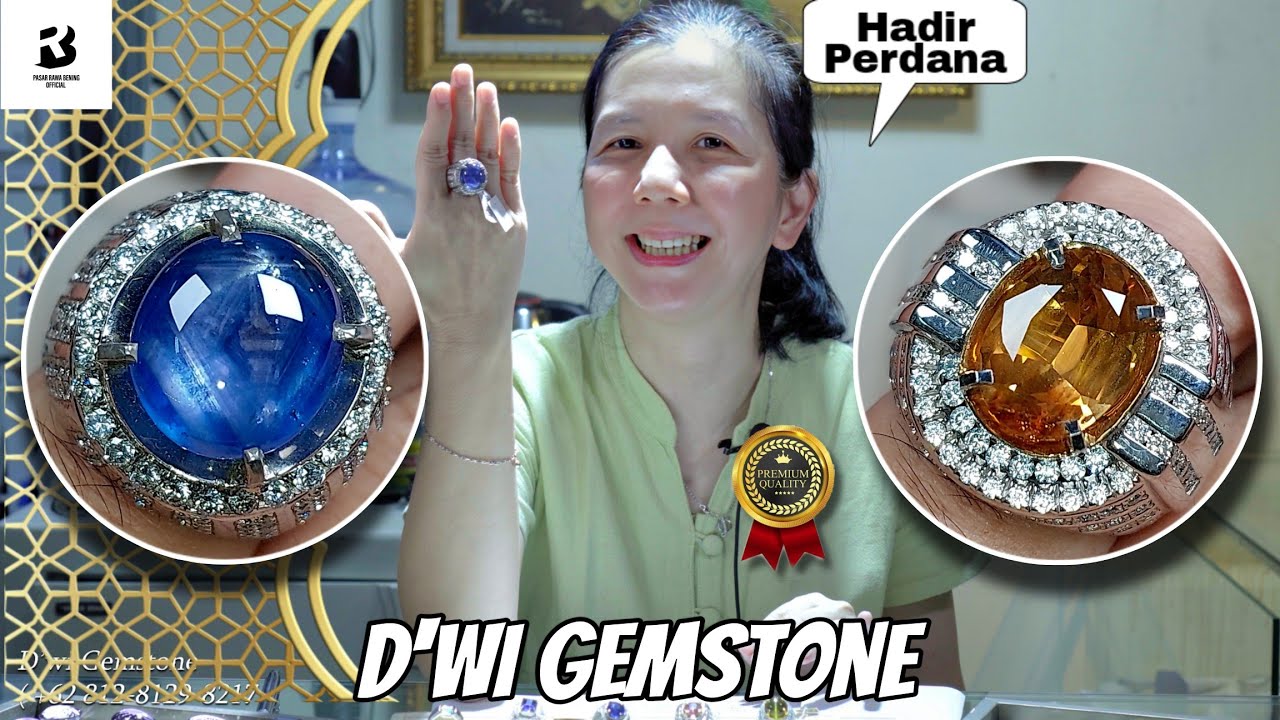 Blue Sapphire Star No Heat Hampir Monster ❗Permata Langka & Siap Koleksi ( D'WI Gemstone )