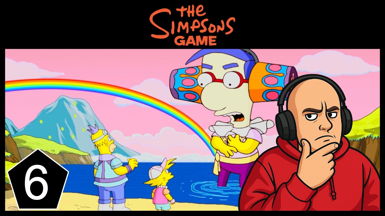 Let's Play the Simpsons Game | Gameplay Walkthrough (PS3) | Part 6 | Levels 12 & 13