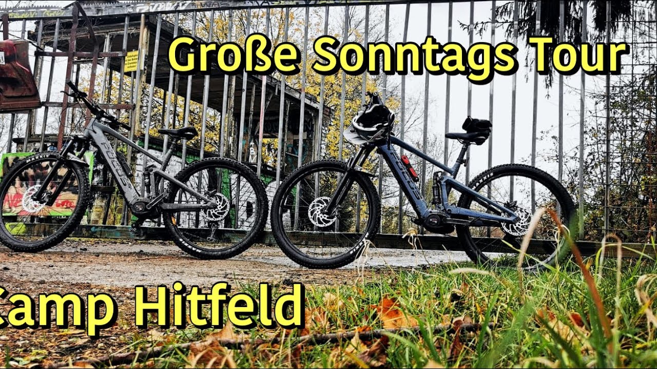 Gro&szlig;e Mountainbike Sonntags Tour Camp Hitfeld Aachen