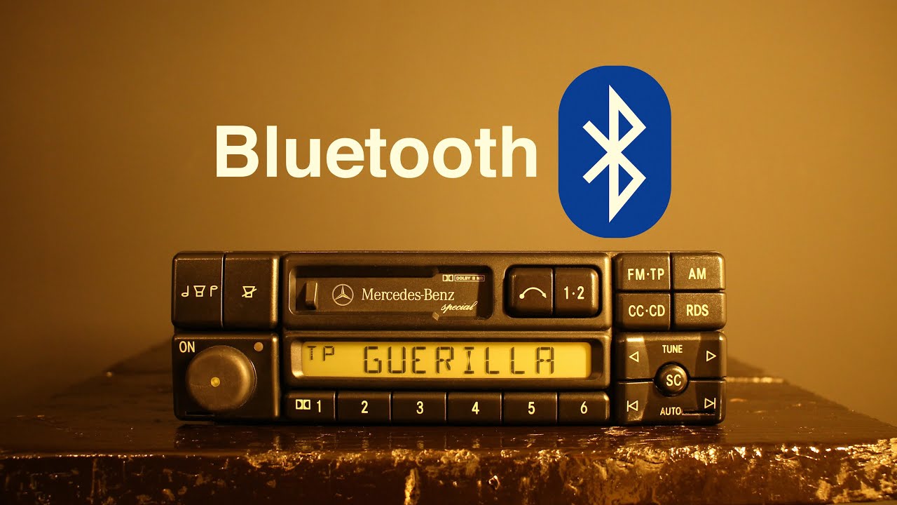 Mercedes-Benz Becker Special BE2210 BE1350  (Car Radio Bluetooth Mod)