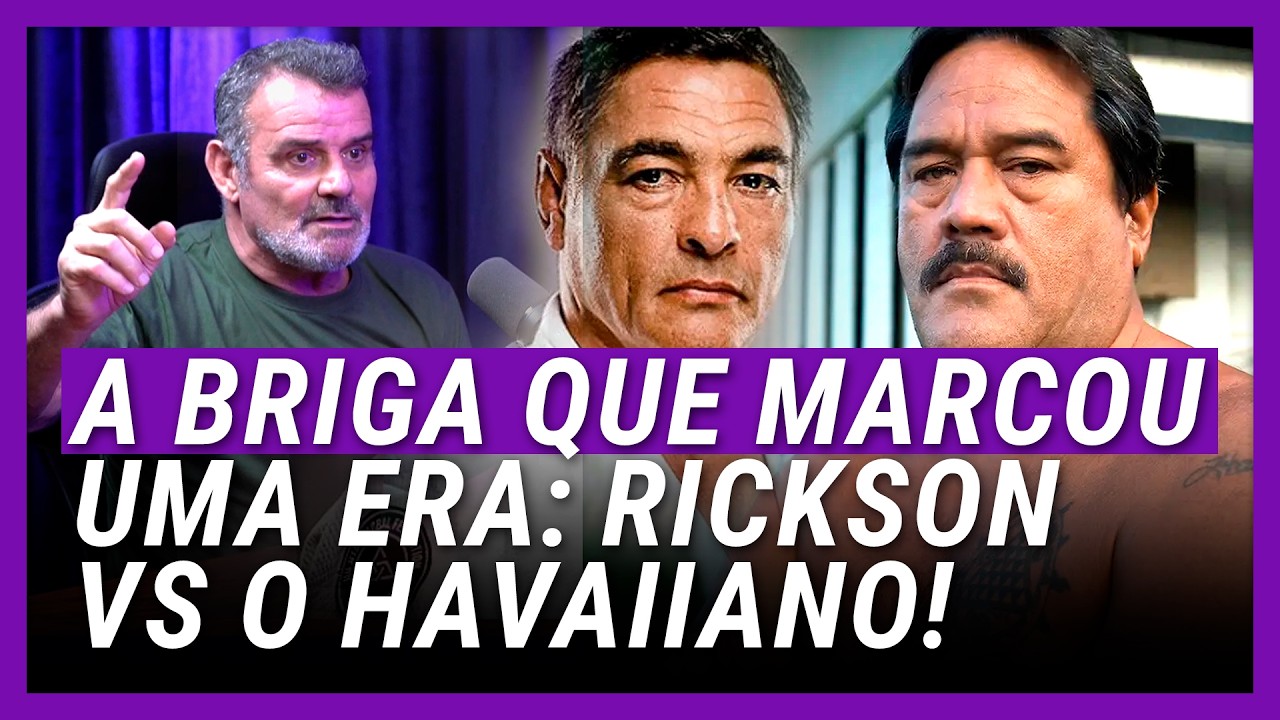 BRIGA HISTÓRICA: RICKSON GRACIE VS BAYRON 