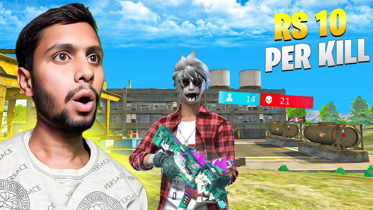My Subscriber Looted Me 😭 |10 PKR Per Kill Challenge 💸 | Free Fire