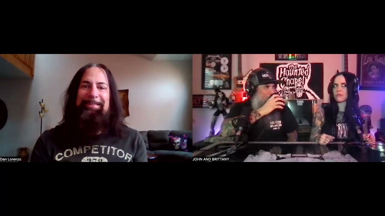 The Haunted Chapel Podcast. Ep. 13 - BZ and Johnny talk with Dan Lorenzo of Patriarchs In Black