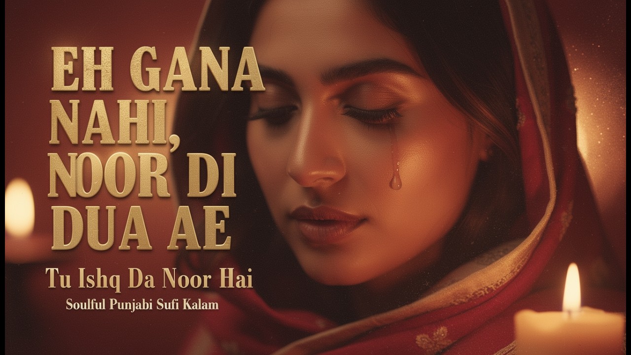 Tu Ishq Da Noor Hai | You Are the Light of Love (Soulful Punjabi Sufi Fusion)