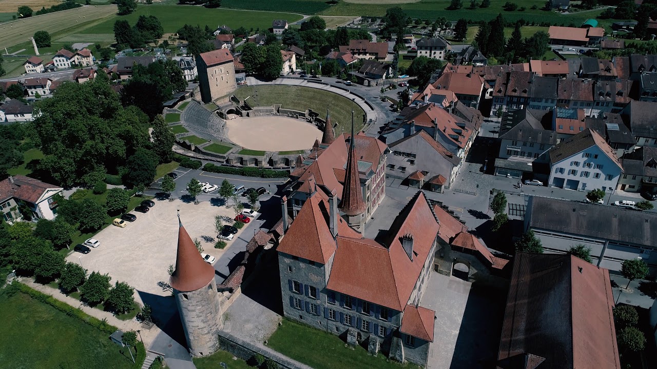 DRONEVLOG009 20170618 Murten, Avenches, Schiffenensee CH