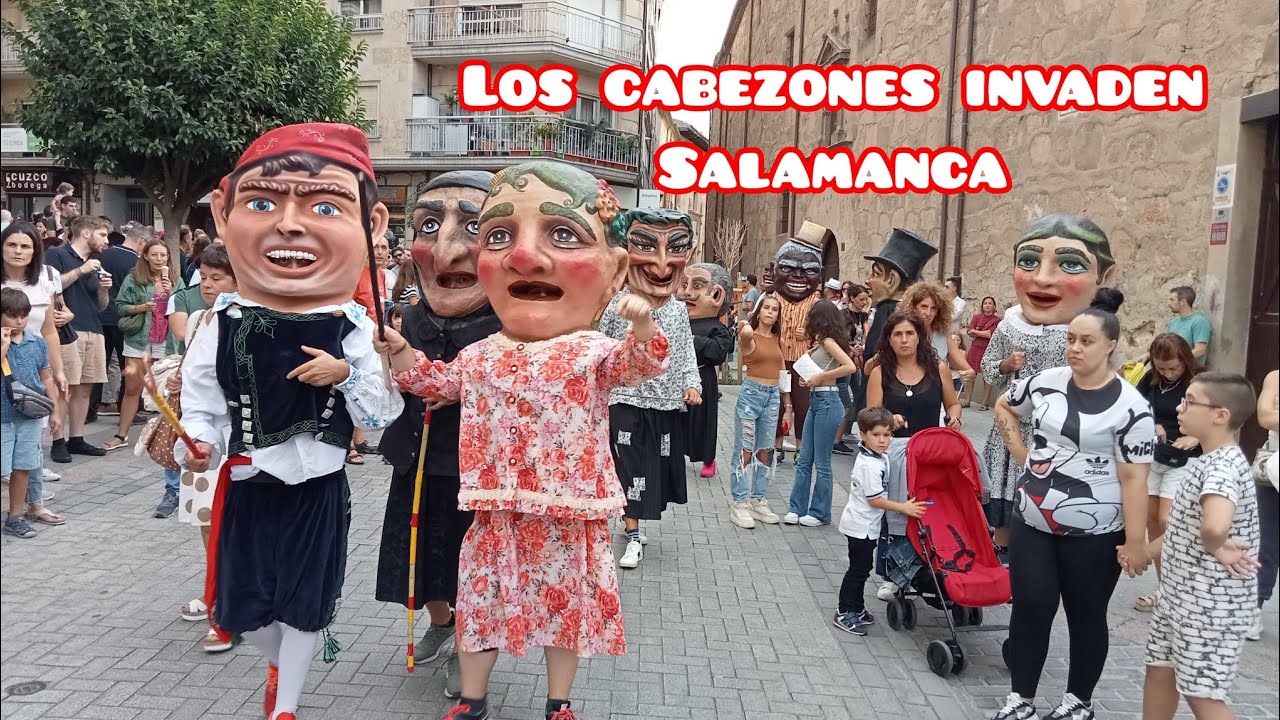 Los Cabezones Invaden Salamanca