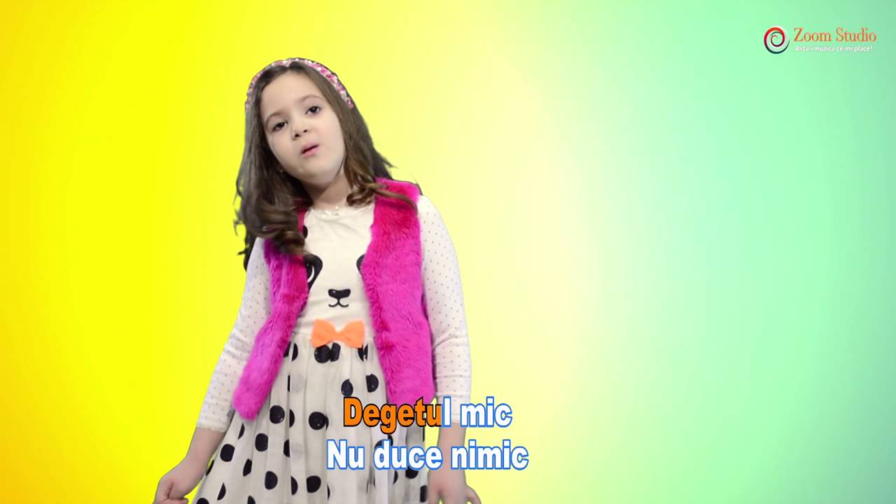 DEGETELE - ALEXANDRA POPESCU, CANTECE PENTRU COPII 2016