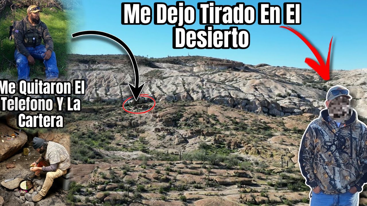 Me Dejaron Abandonado en el Desierto (Sin Mapa)😳