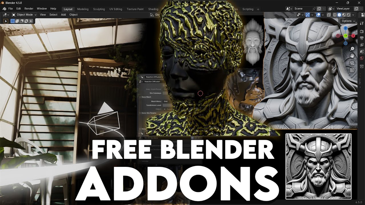 7 Free Best Addons for Blender 2025