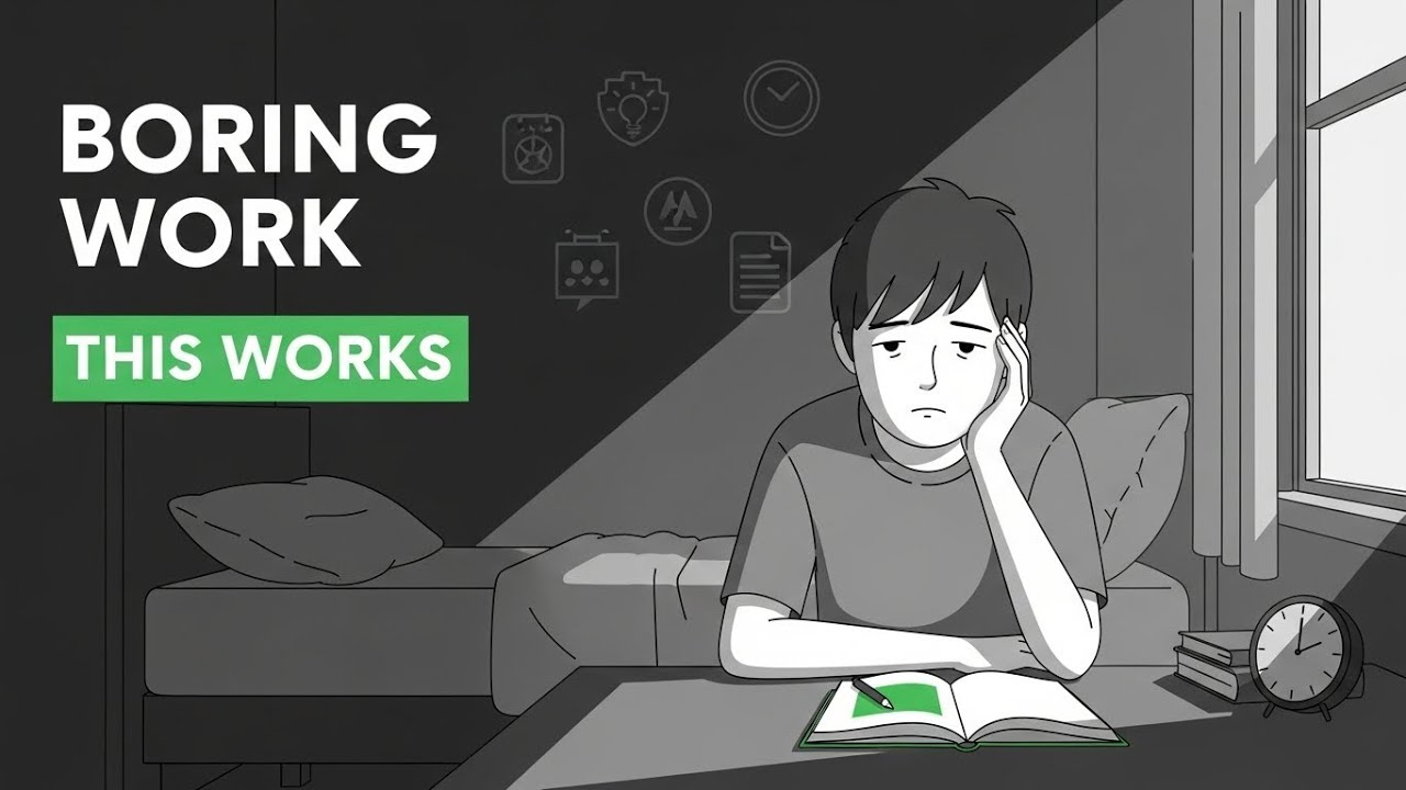 The Productivity Advice Nobody Follows Because It’s Boring