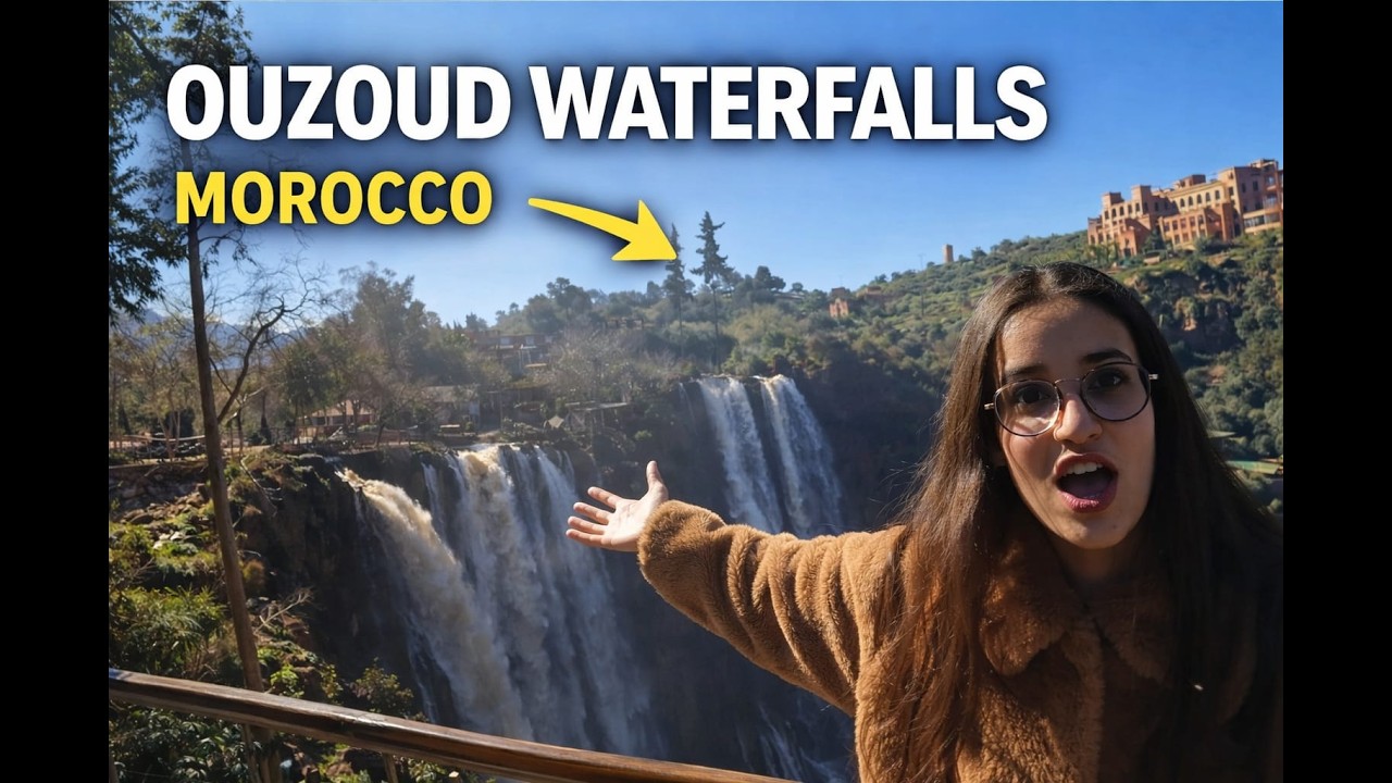 VLOG - Trip to waterfall Ouzoud Morocco ( YACD TAROUDANT ) رحلة شلالات اوزود