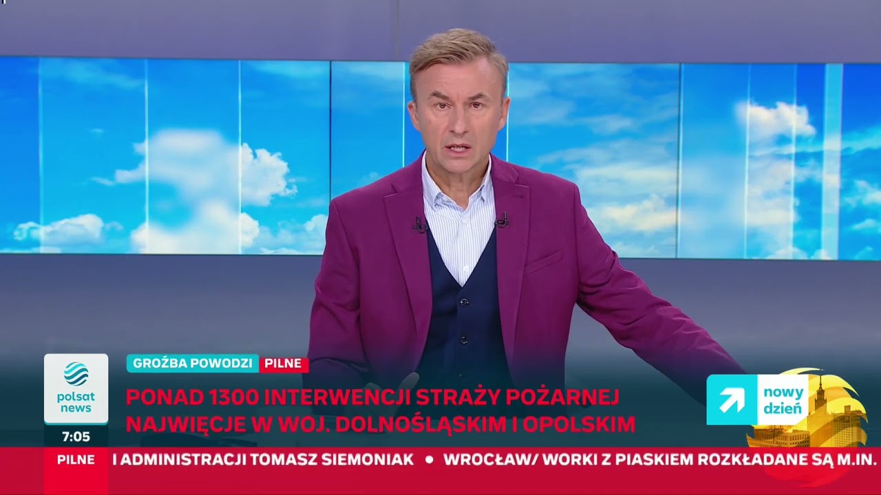 Polsat News - Fragment Nowy Dzień (14.09.2024)