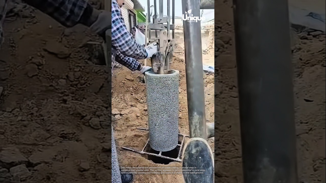 Water well drilling: casing installation techniques