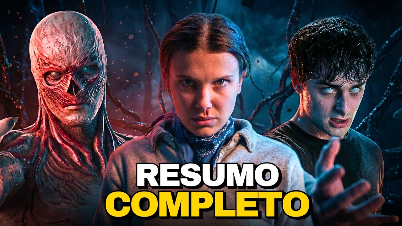 RESUMO COMPLETO DE STRANGER THINGS - (Recap da série)