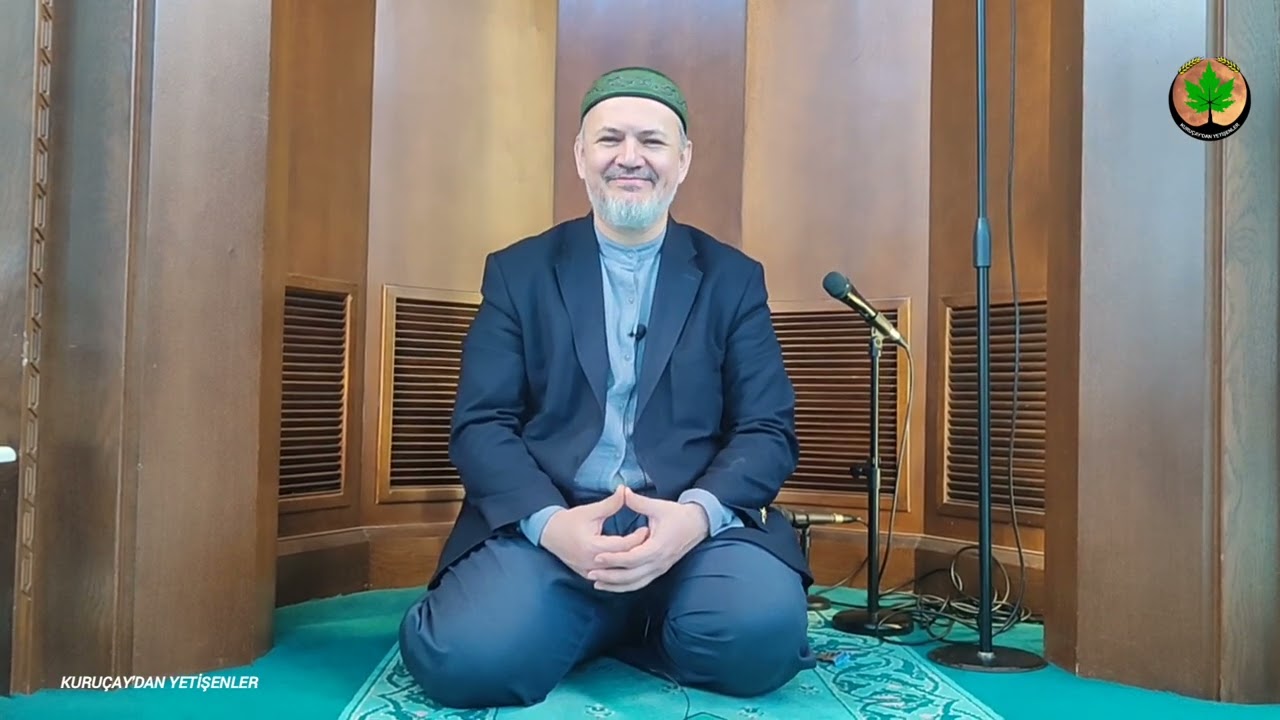 AZİZ MAHMÛD HÜDAYİ ÇİLEHANE CAMİ-İNDE MUSTAFA ŞAHİN HOCAMIZ KURUÇAY'DAN YETİŞENLER İÇİN SES VERDİLER