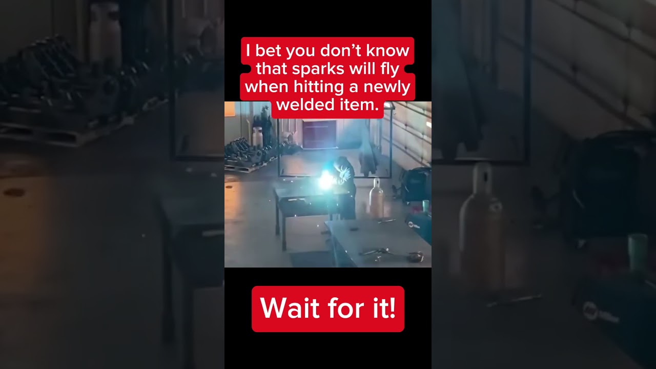 Brutal Hammer Test on Fresh Weld