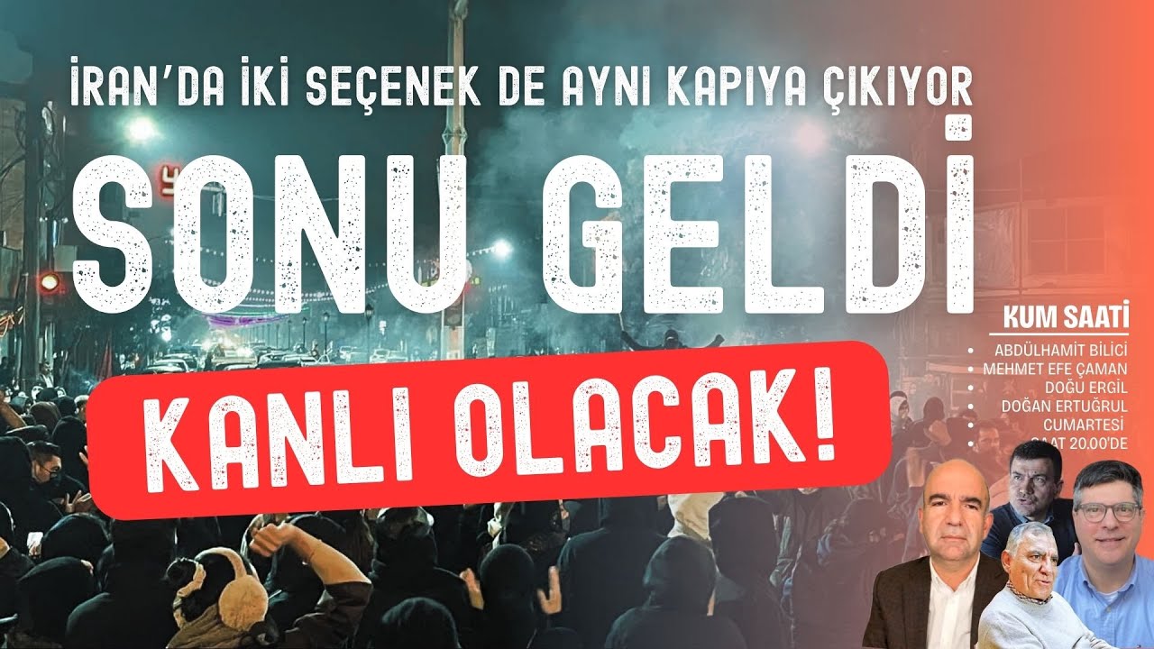 İran'da rejimin sonu geldi... İki seçenek de aynı kapıya çıkıyor... Kanlı olacak! | Kum Saati