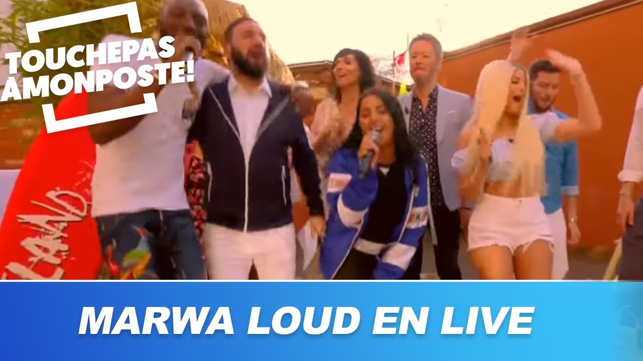 Marwa Loud chante son tube 