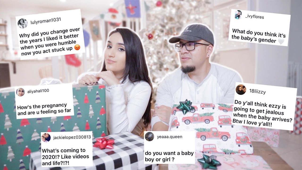 WRAP PRESENTS WITH US WHILE WE ANSWER YOUR JUICY QUESTIONS!
