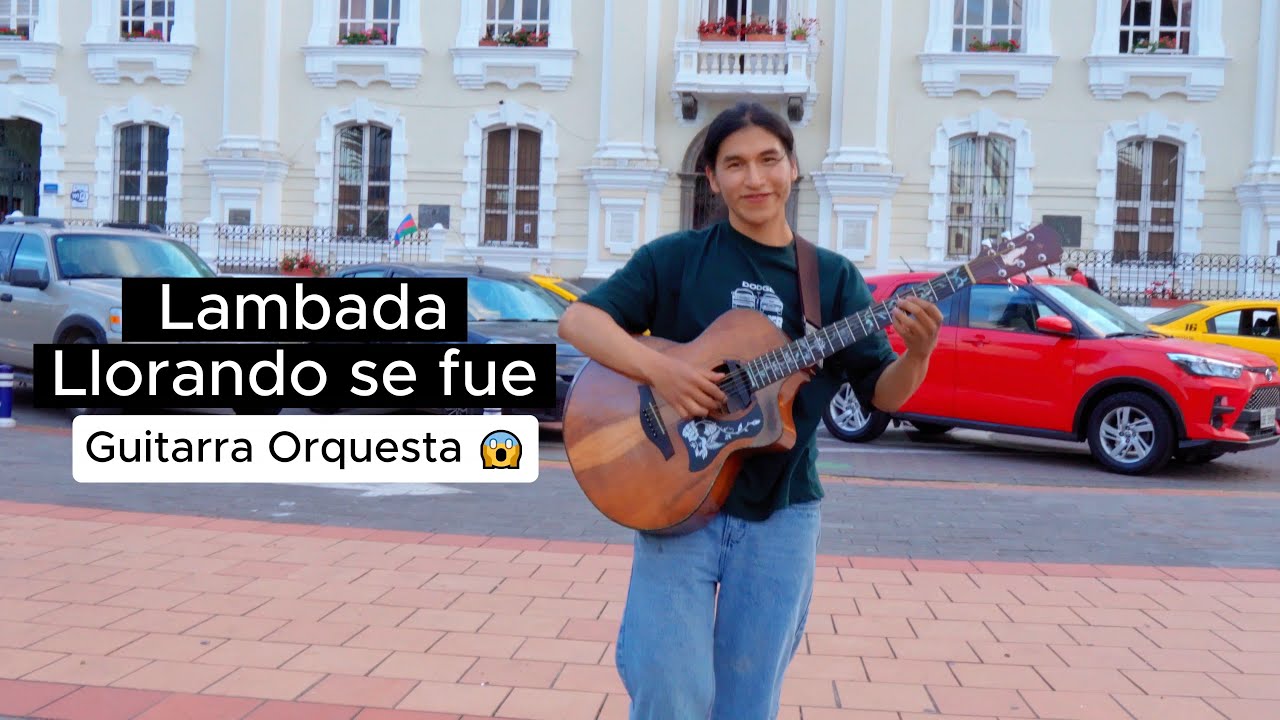 LAMBADA Llorando Se Fue - Гитарный оркестр Inti Picuasi 😱 #guitar #usa #europe