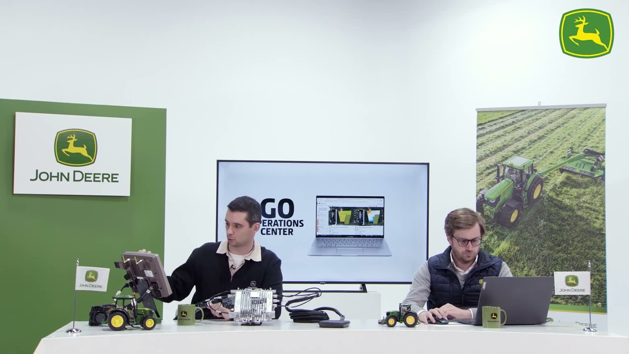 Transferencia de datos entre monitor y Operations Center con USB | John Deere