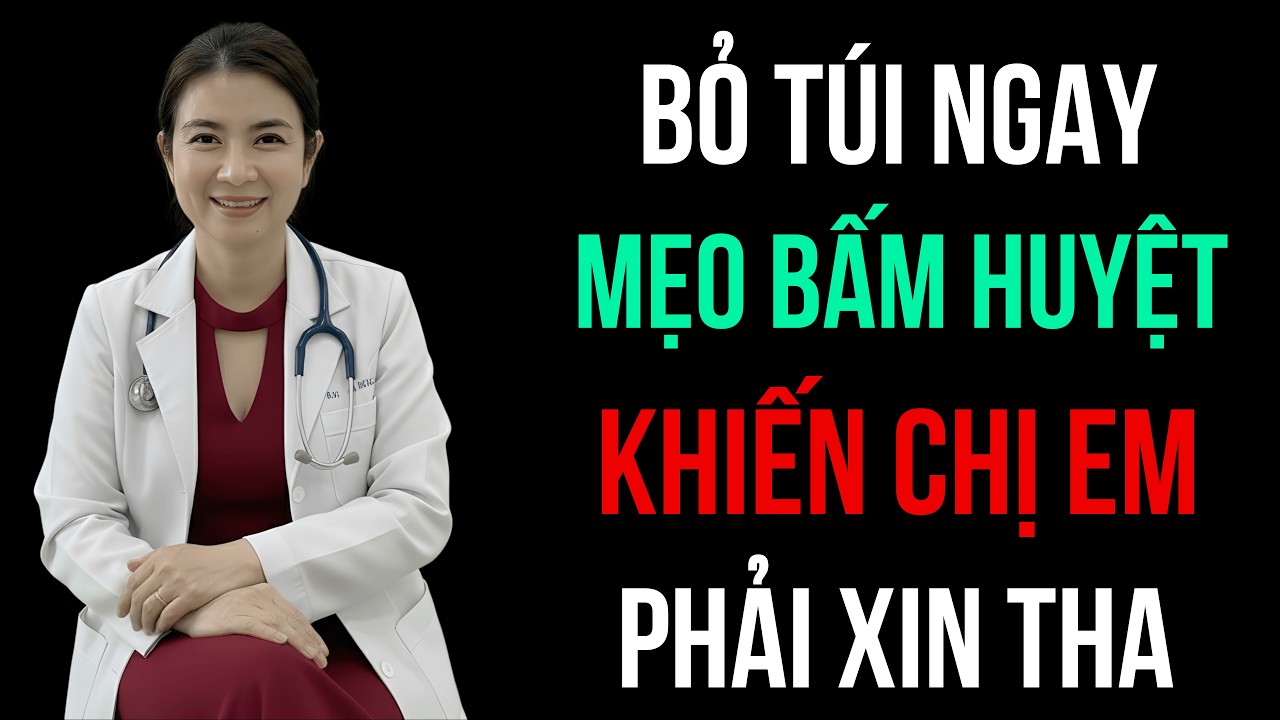 Tuyệt chiêu bấm huyệt: Chồng chỉ cần làm 2 phút, vợ sướng rên | Phong Độ Quý Ông