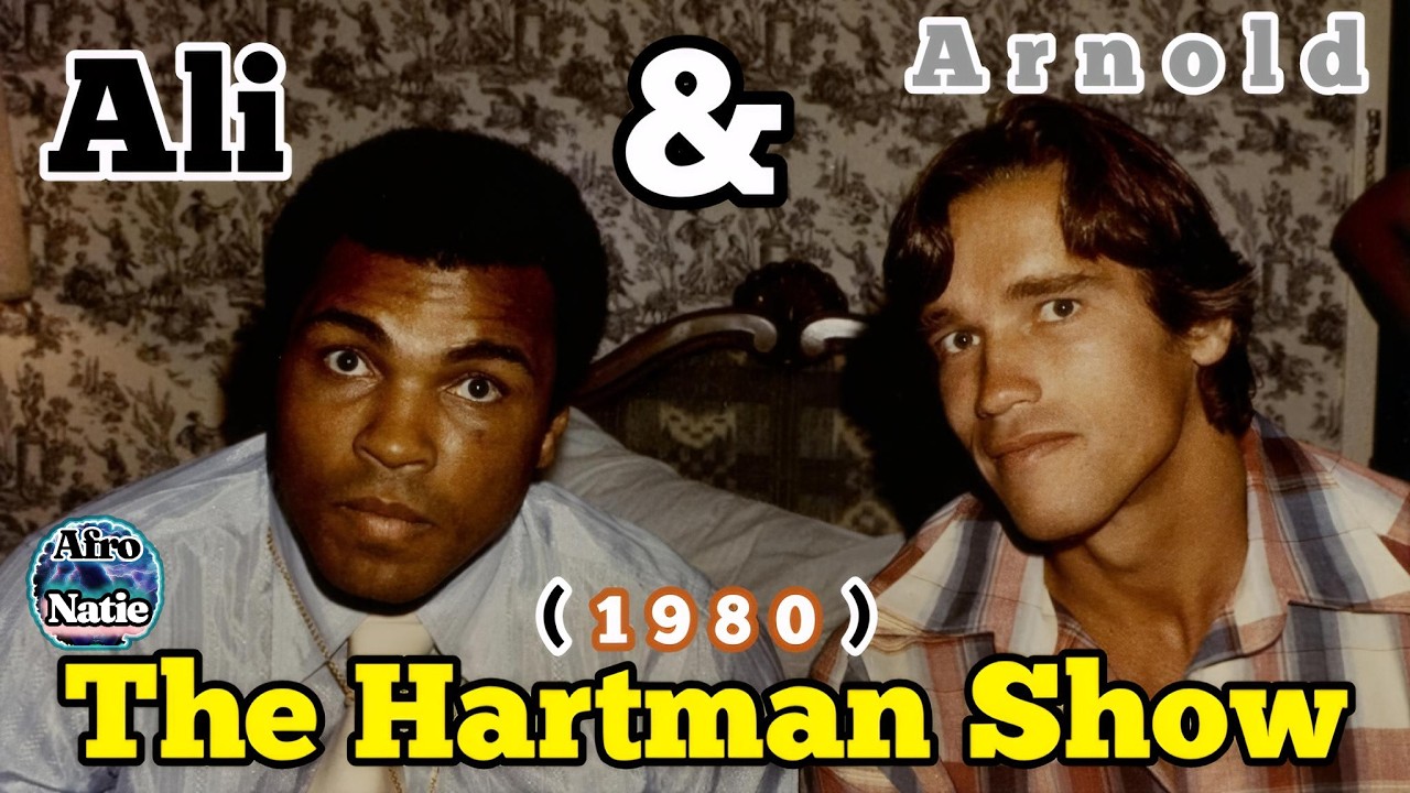 Muhammad Ali & Arnold Schwarzenegger in 