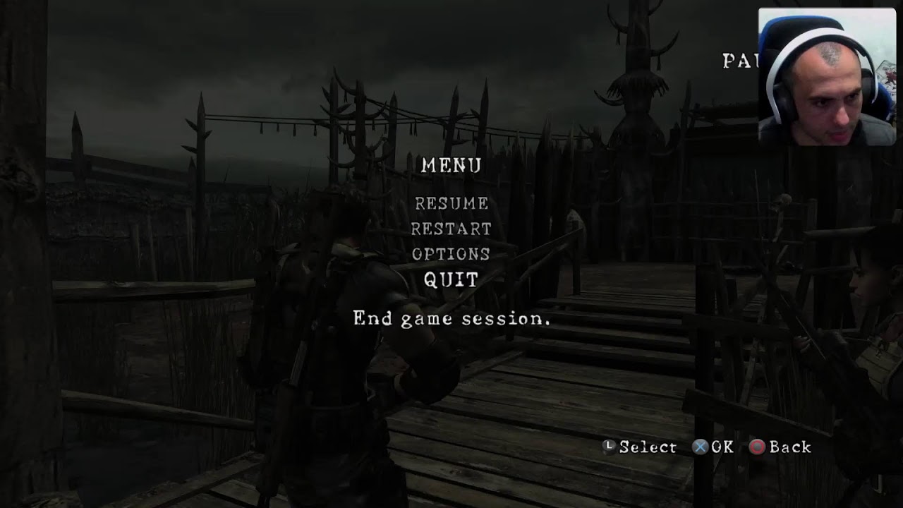 RESIDENT EVIL 5 (2009) PS5! início rejogando 