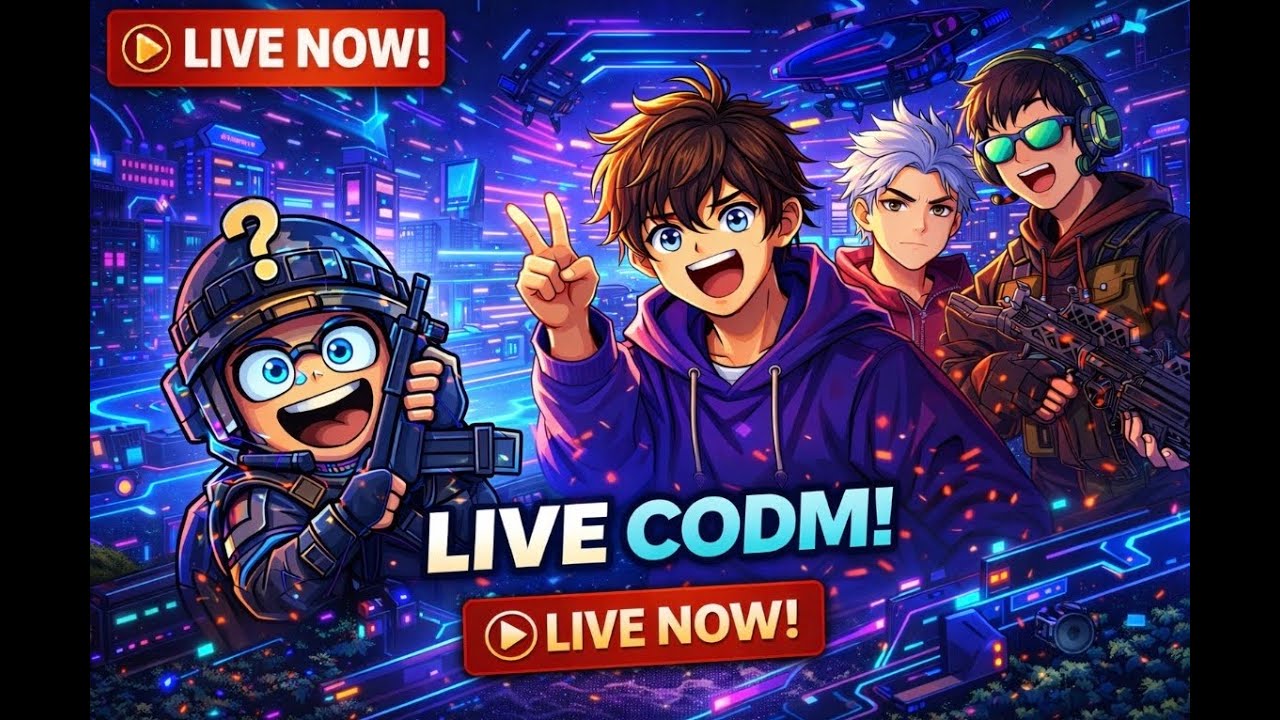 🔴 LIVE | Noob Gameplay 😄🔥 | CODM & Fun | NoobAbbayi_YT #LiveGaming #CODMRanked #TeluguLive