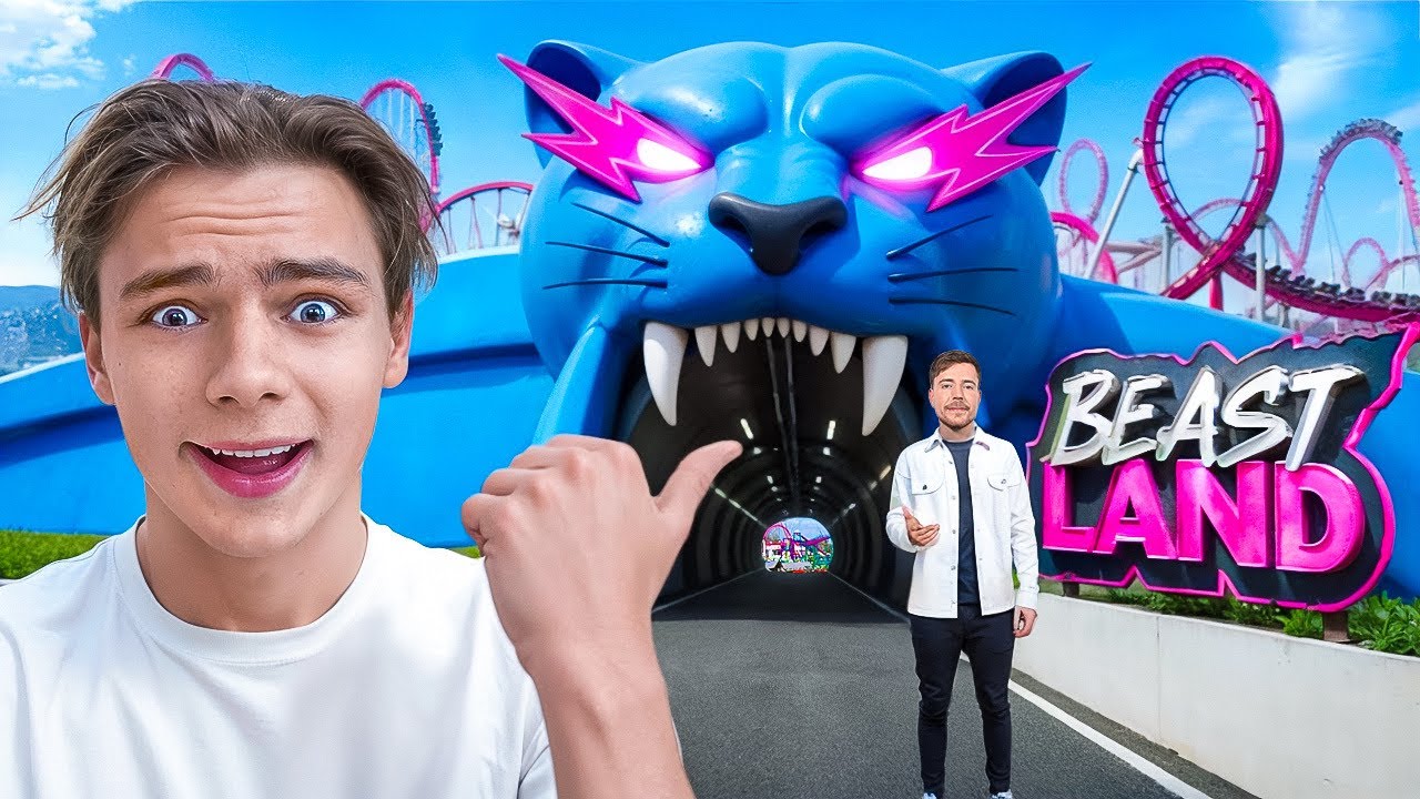 Я посетил Beast Land в день открытия с участием Mr Beast