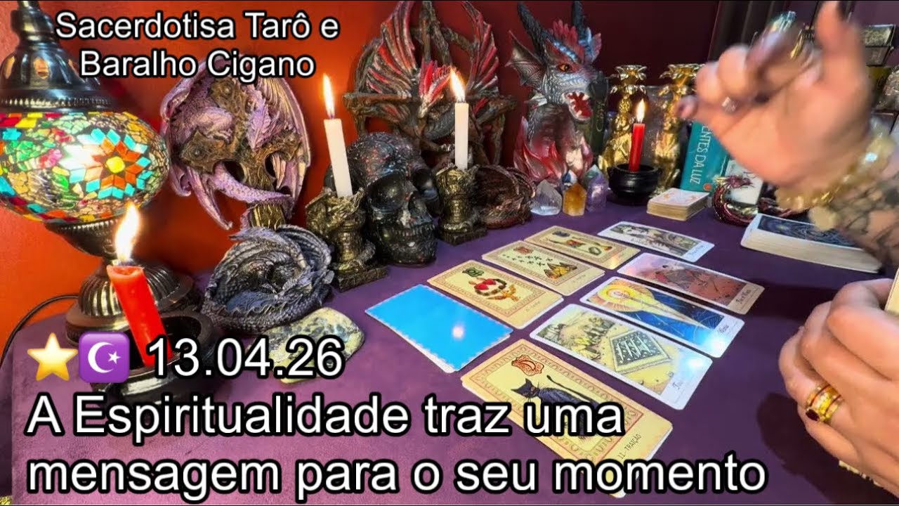A ESPIRITUALIDADE TRAZ UMA MENSAGEM PARA O SEU MOMENTO ⭐️☪️ 13.04.26