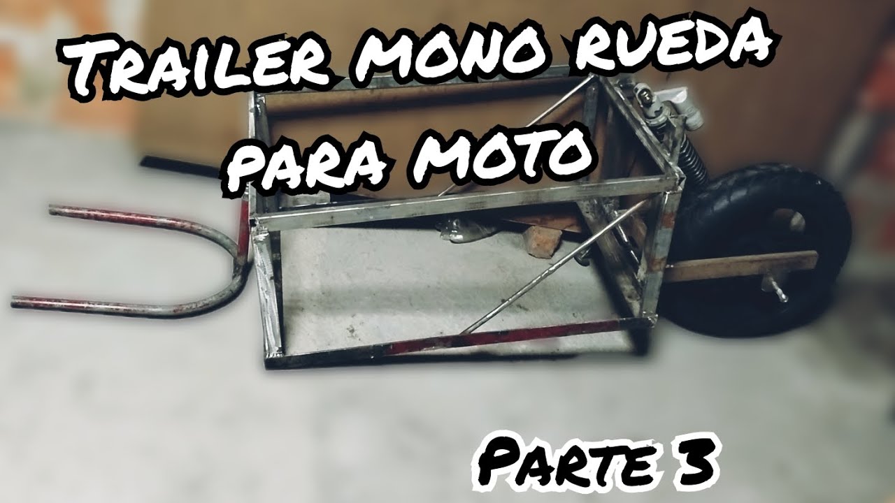 Trailer mono rueda para moto (parte 3)