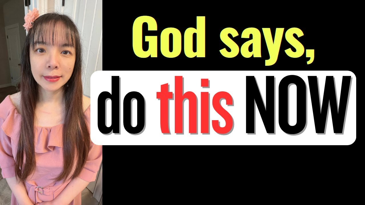 😲God says, DO "THIS" NOW! Only one more step, then you will pass your breakthrough! 