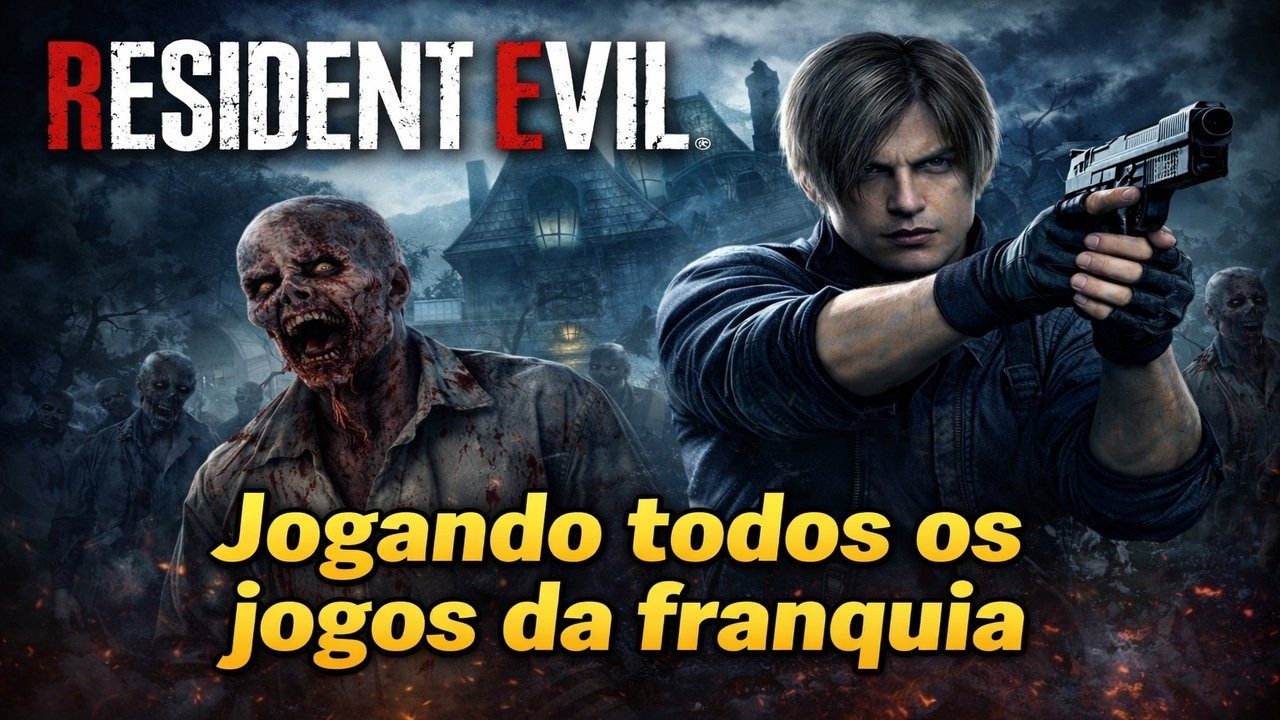 Zerando todos os Resident Evil até o lançamento do 9