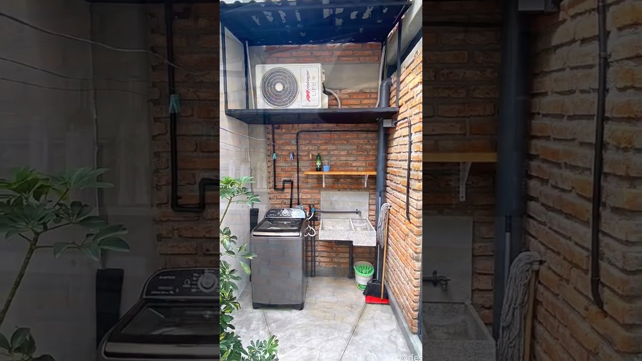 Desain Rumah Minimalis Industrial 2 Lantai