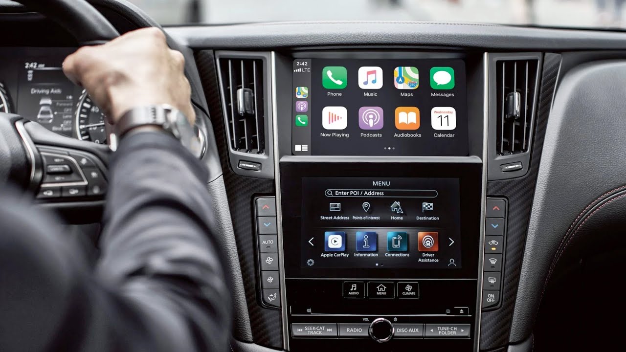 Carplay and Android Auto for Infiniti Q50 Q50L Q60 QX50