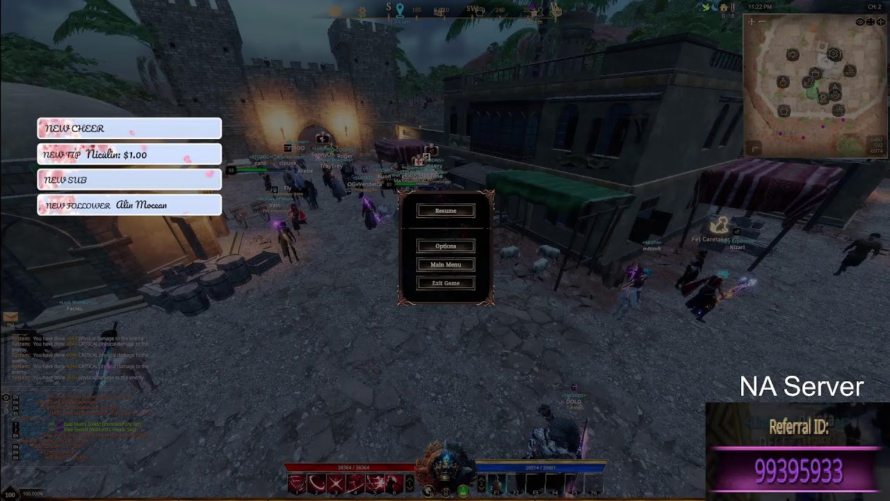 The Quinfall  gold farming