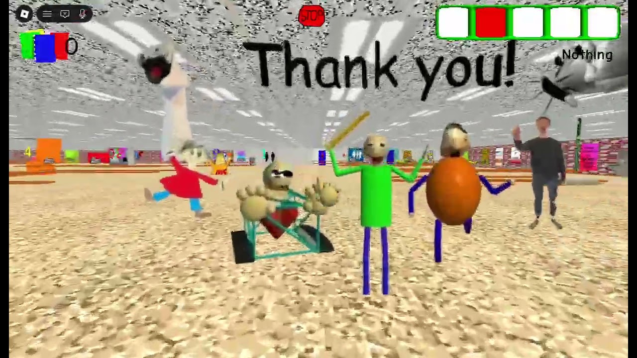 BALDI'S BASICS HUGE CAFETERIA