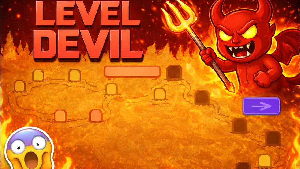 😡 EU QUASE QUEBREI O CELULAR JOGANDO LEVEL DEVIL