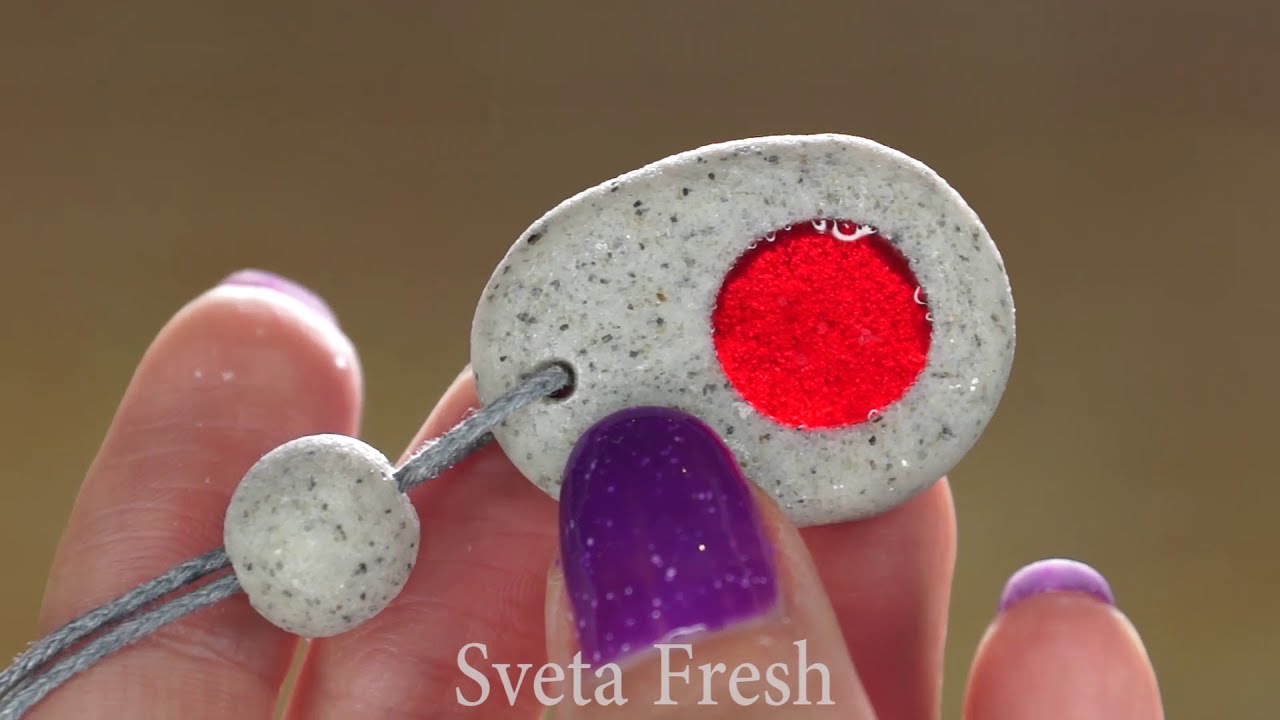 10 Resin Accessories FAIRY PENDANTS MADE OUT OF AN EPOXY RESIN
