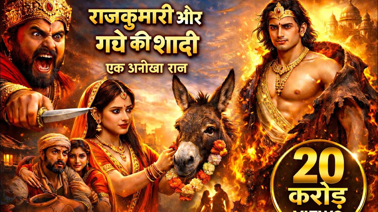 Badshah Ne Rajkumari Ki Shadi Gadhe Se Kyo Kar Di?राजकुमारी की कहानी।राजा की हिंदी कहानी।कथा ।