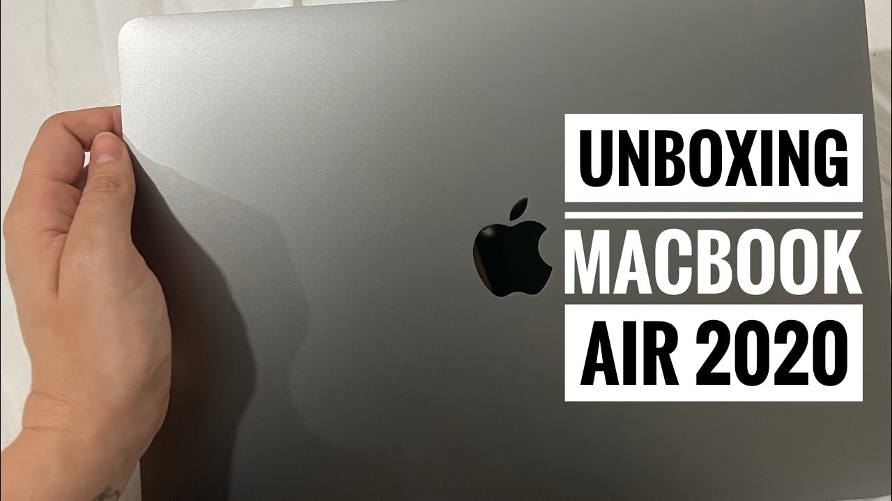 Unboxing MacBook Air 2020