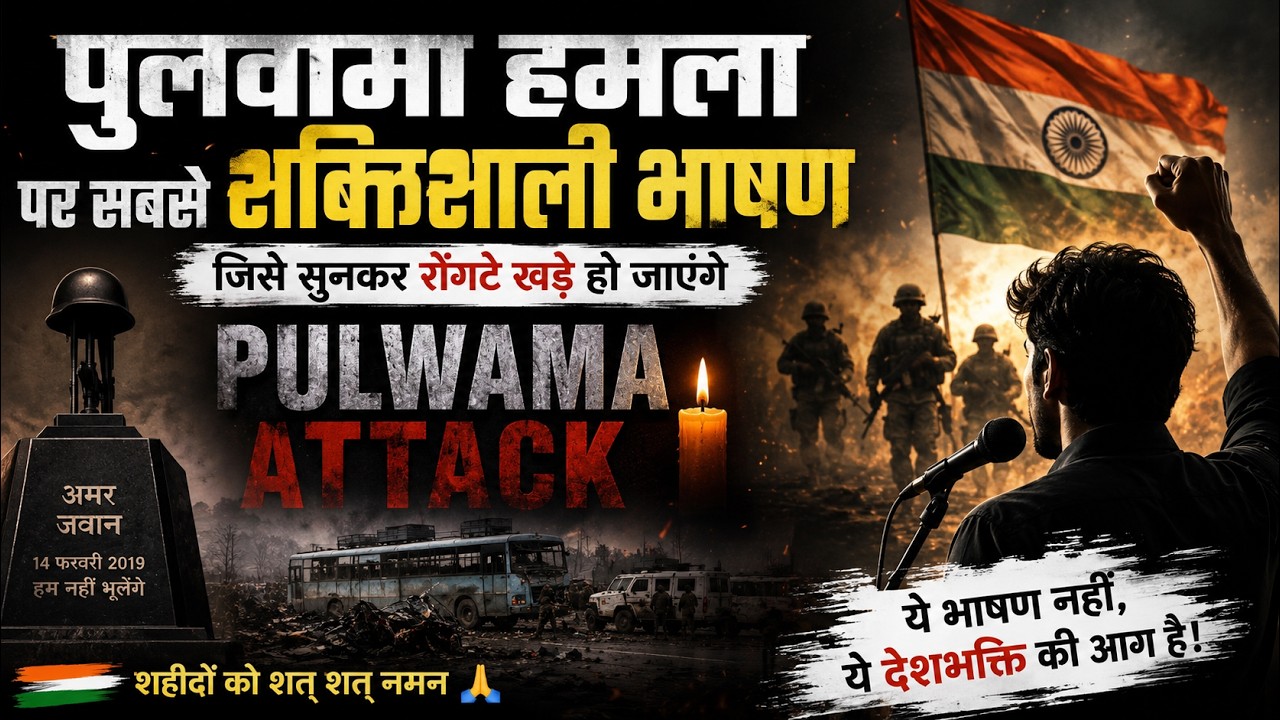 Pulwama attack speech ✨️✨️