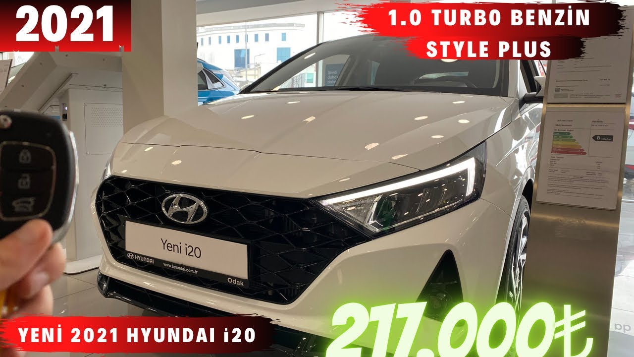 2021 YENİ HYUNDAI i20 STYLE PLUS | BAYİ İNDİRİMLİ 217.000₺ | 208, POLO, İBİZA’DAN İYİ Mİ? |SHOWROOM