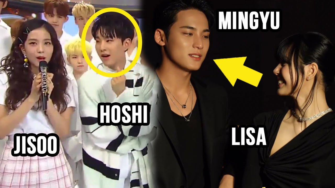 SEVENTEEN vs. BLACKPINK (interactions, reactions, and moments)