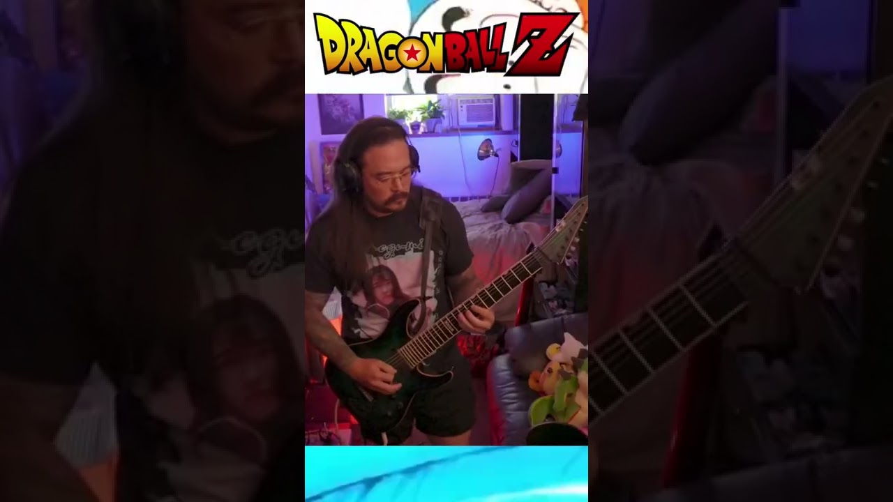 Rock the Dragon (US Dragon Ball Z theme) Guitar cover