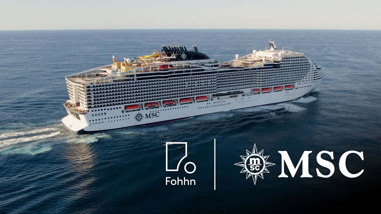 Fohhn sound systems on MSC cruise ships