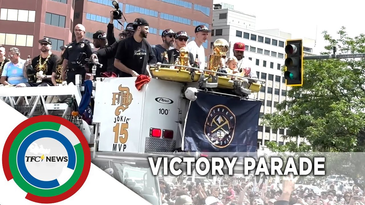 Fil-Ams join thousands in Denver Nuggets' victory parade | TFC News Colorado, USA