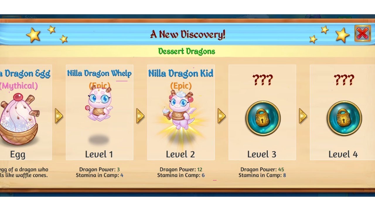 Merge Dragons! Glacier Falls 11 || Dessert (Nilla) Dragons! (part 2)