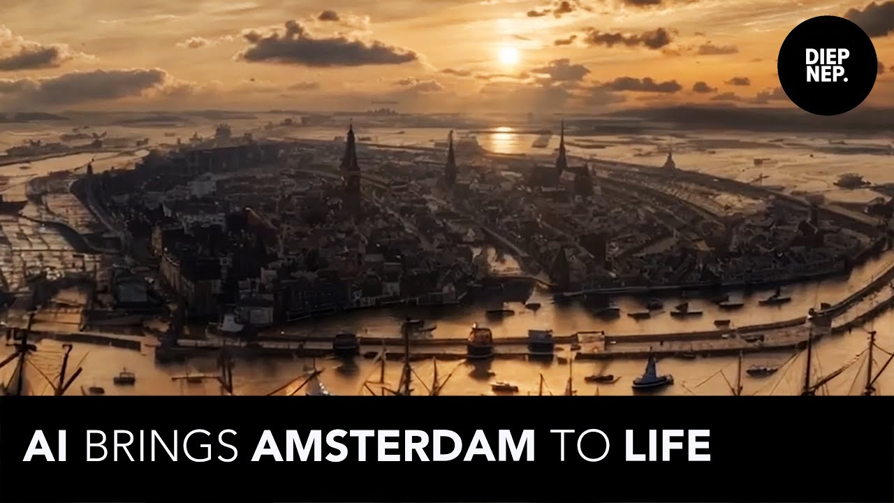 Amsterdam: 750 Years of Evolution Brought to Life with AI